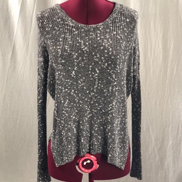 A&F high low sweater